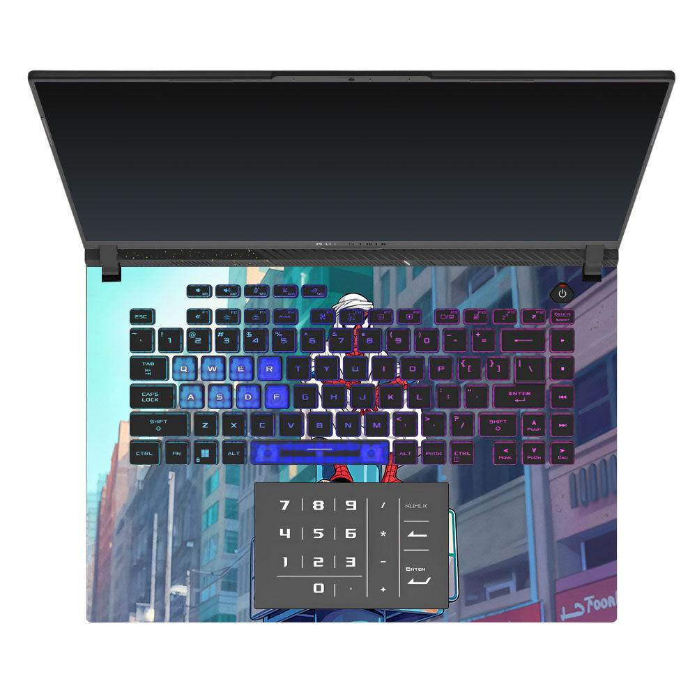 Arabian Spider Man Asus ROG Strix G16 G614J 3D Laptop Skin