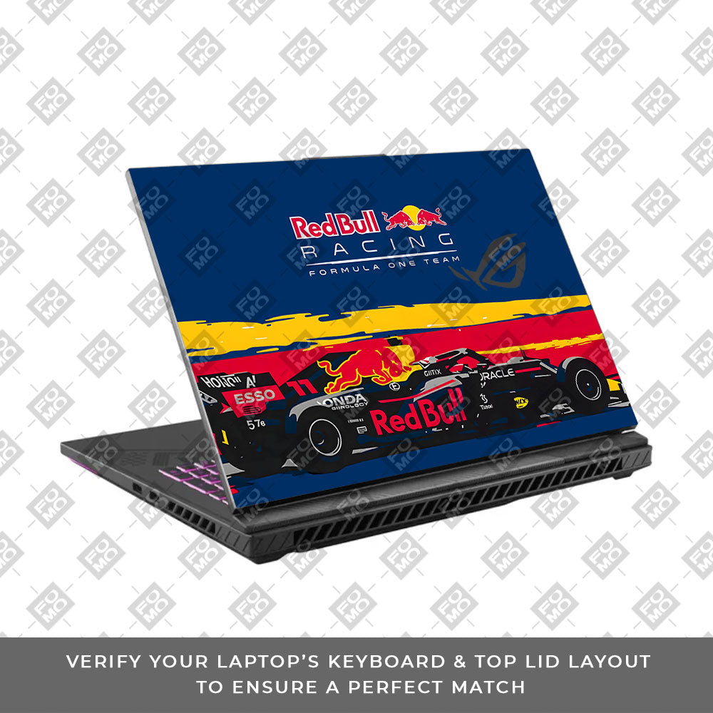 Red Bull Racing Formula One Team Asus ROG Strix G16 G614J 3D Laptop Skin