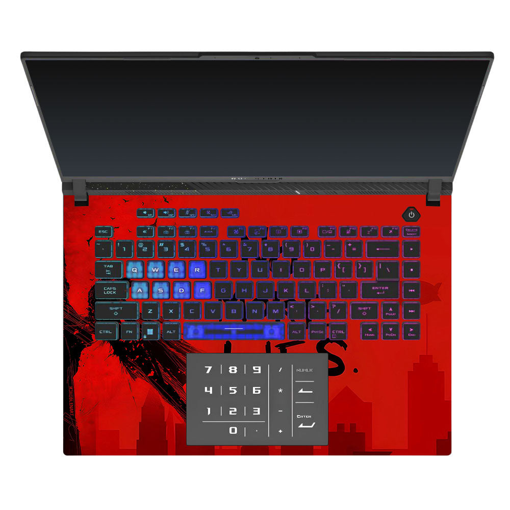 Batman No More Lies Asus ROG Strix G16 G614J 3D Laptop Skin