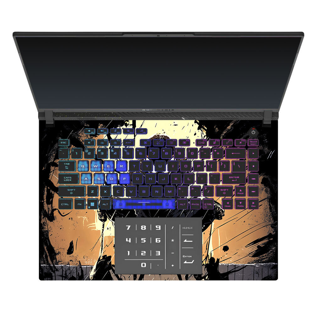 Shadow Spiderman Asus ROG Strix G16 G614J 3D Laptop Skin