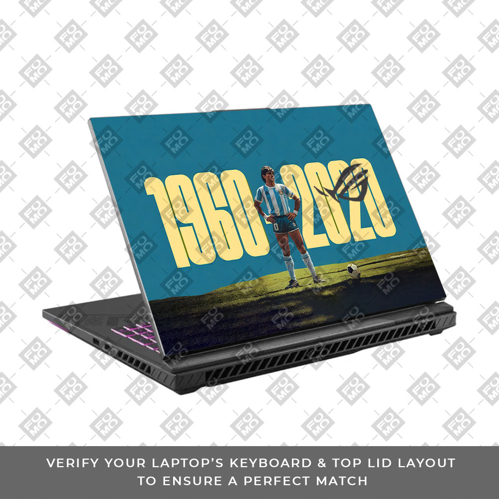 GOAT Era 1960 - 2020 Asus ROG Strix G16 G614J 3D Laptop Skin