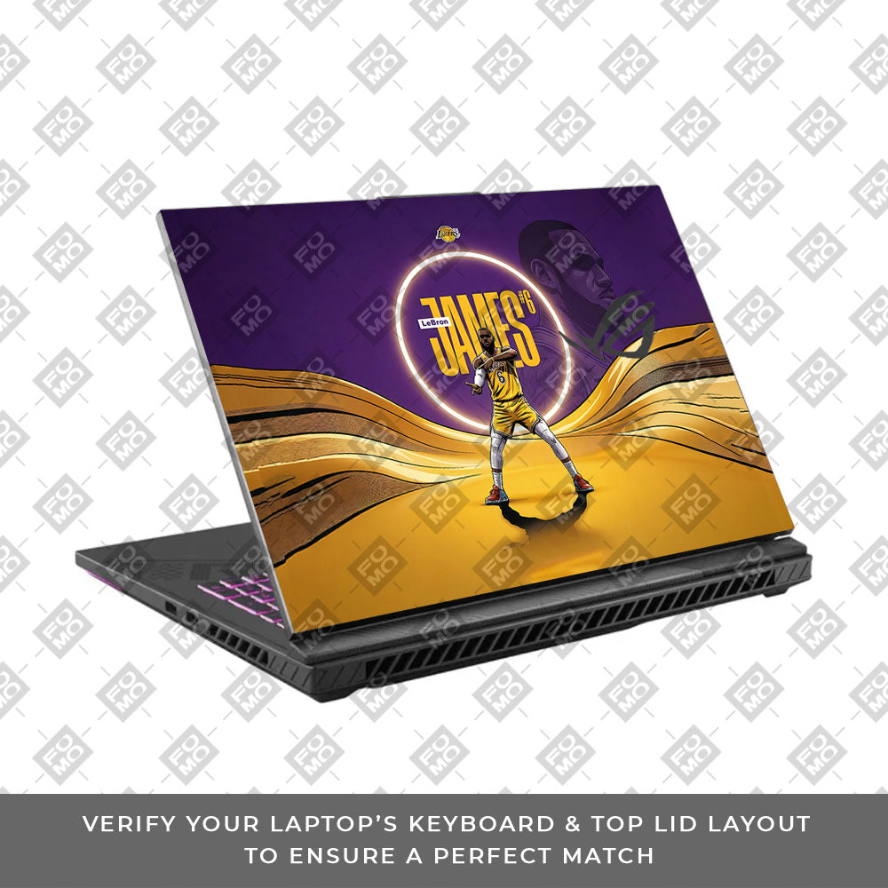 LeBron Legacy Asus ROG Strix G16 G614J 3D Laptop Skin
