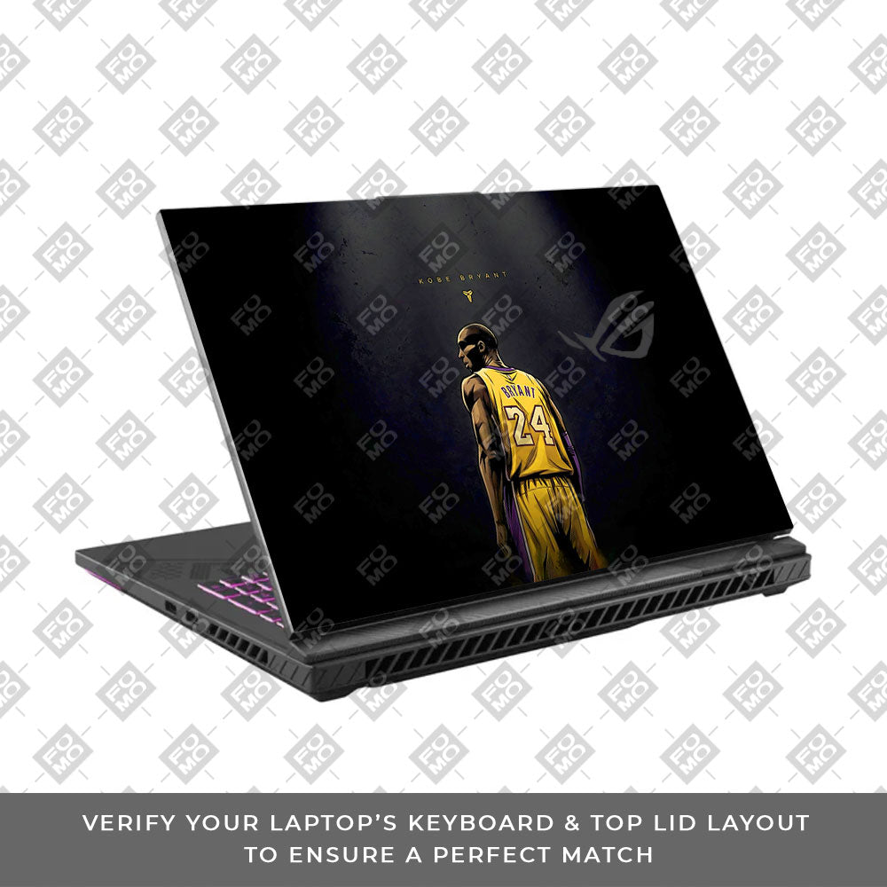 Mamba Legacy Asus ROG Strix G16 G614J 3D Laptop Skin