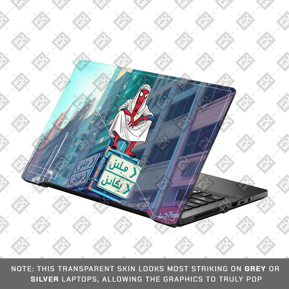 Arabian Spider Man Asus ROG Zephyrus G14 GA401 3D Laptop Skin