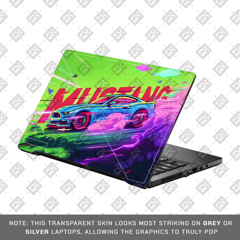 Ford Mustang Legacy Asus ROG Zephyrus G14 GA401 3D Laptop Skin