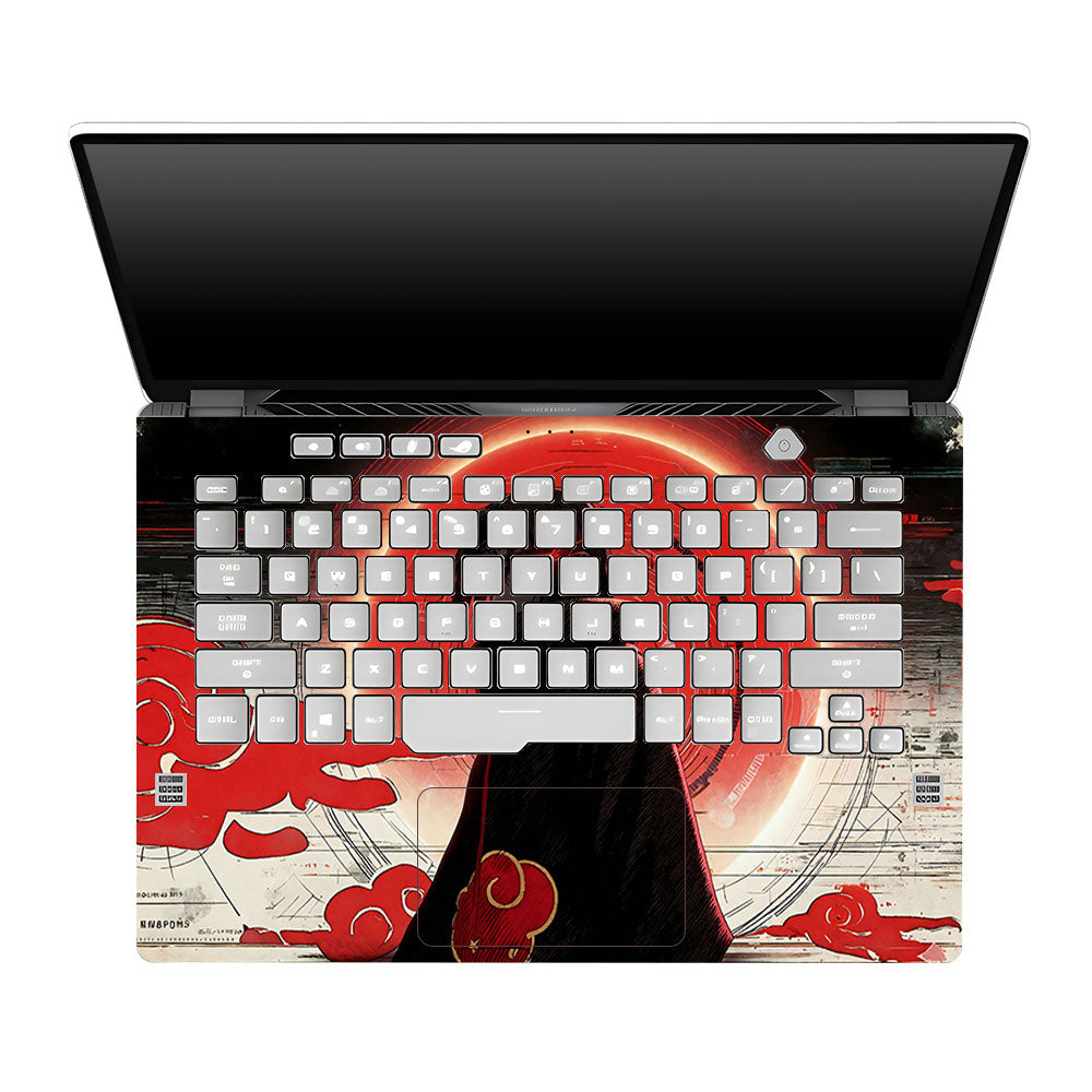 Itachi Uchiha Mark of the Akatsuki Asus ROG Zephyrus G14 GA401 3D Laptop Skin