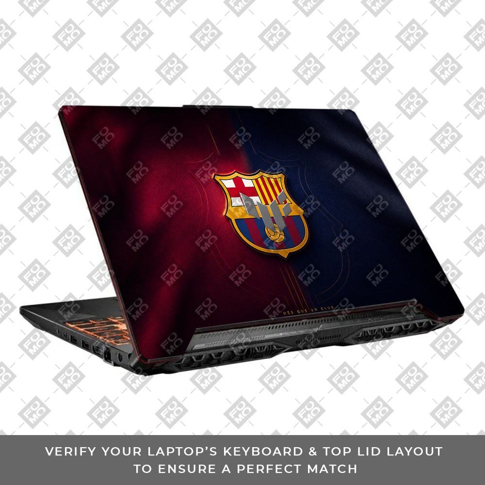 Catalan Pride Barcelona Legacy Asus TUF F15 FX506 and A15 FA506 3D Laptop Skin