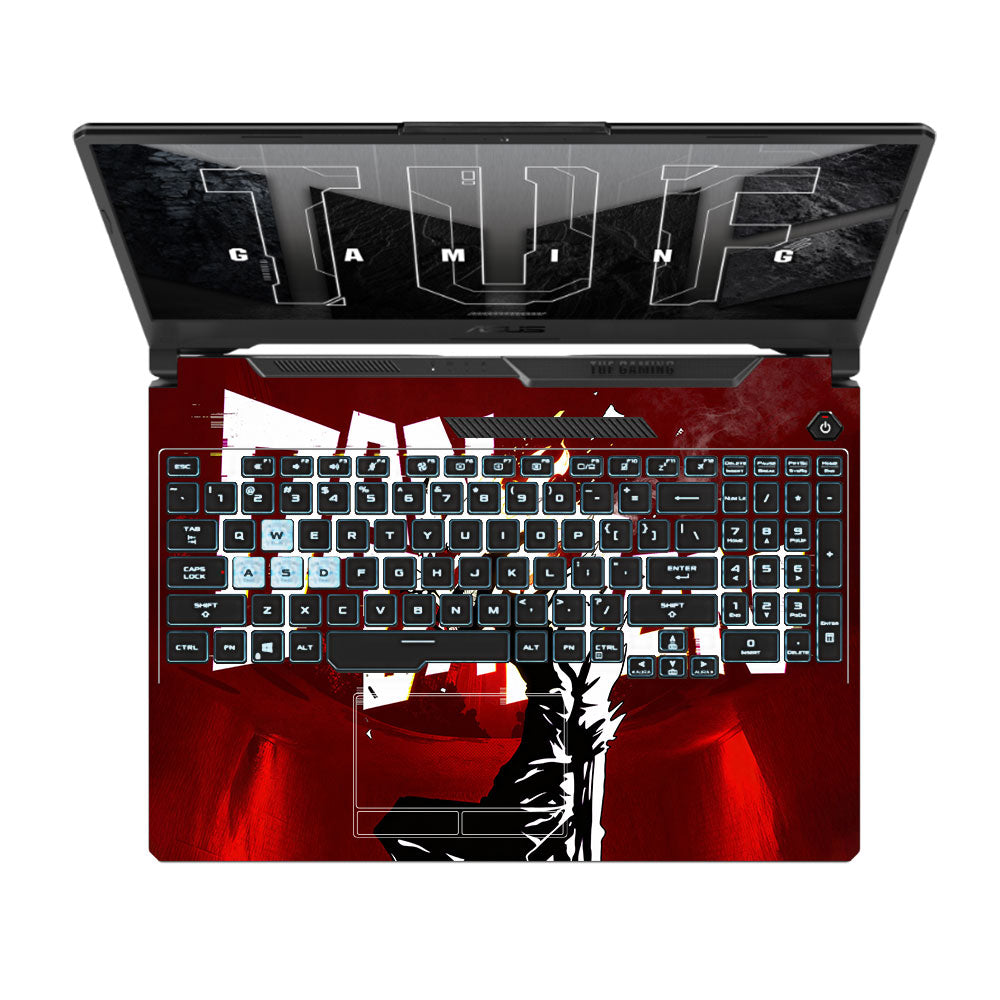 Dandadan Ignition Asus TUF F15 FX506 and A15 FA506 3D Laptop Skin