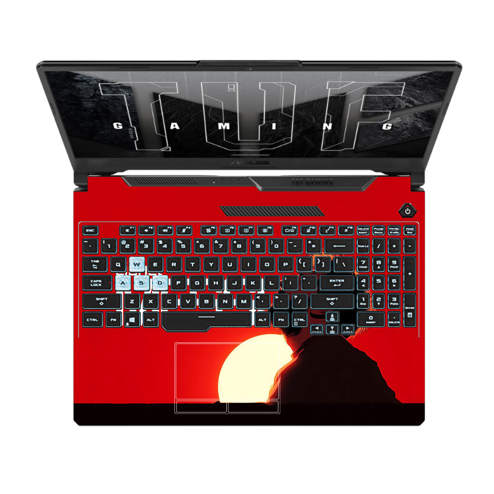 Messi Sunset Icon Asus TUF F15 FX506 and A15 FA506 3D Laptop Skin