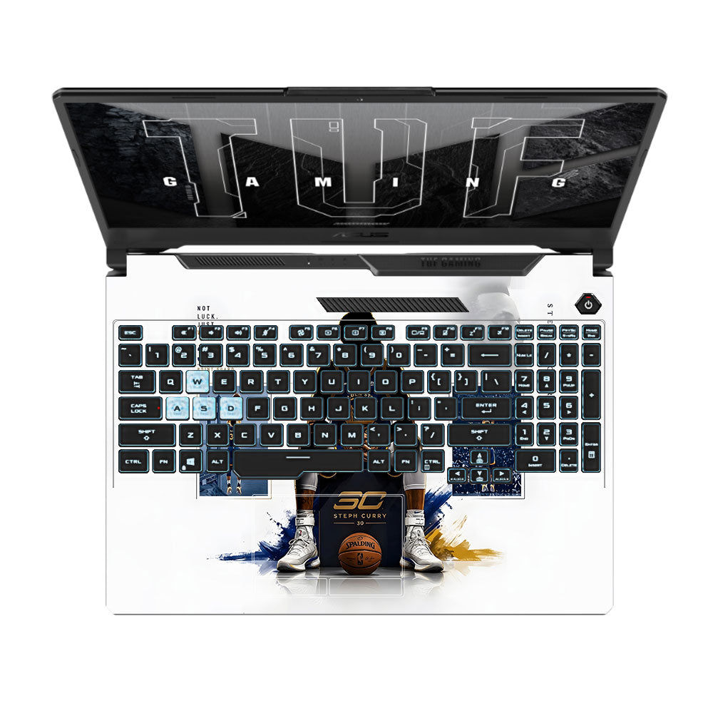 Curry 30 Asus TUF F15 FX506 and A15 FA506 3D Laptop Skin