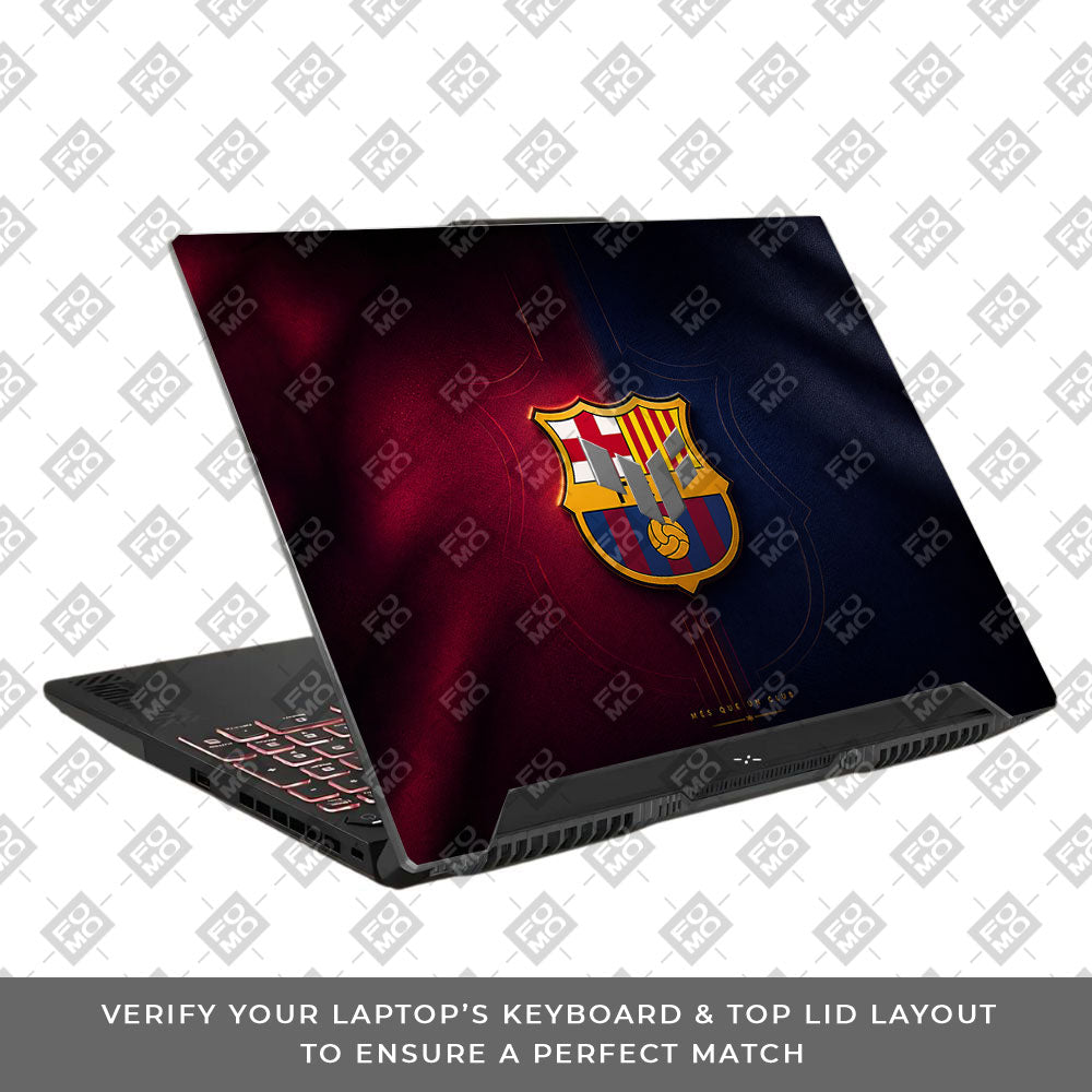 Catalan Pride Barcelona Legacy Asus TUF F15 FX507 & A15 FA507 3D Laptop Skin