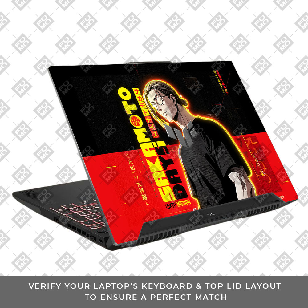 Taro Sakomoto Asus TUF F15 FX507 & A15 FA507 3D Laptop Skin