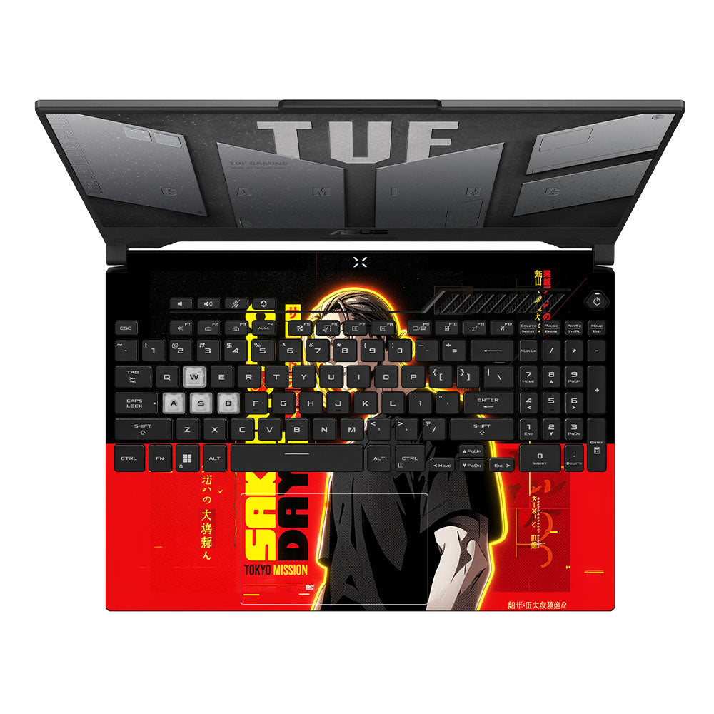 Taro Sakomoto Asus TUF F15 FX507 & A15 FA507 3D Laptop Skin