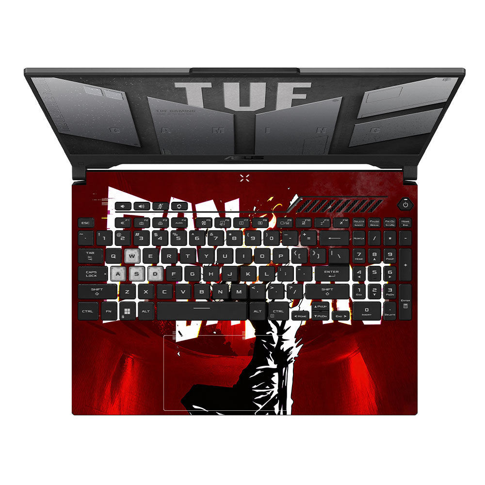 Dandadan Ignition Asus TUF F15 FX507 & A15 FA507 3D Laptop Skin