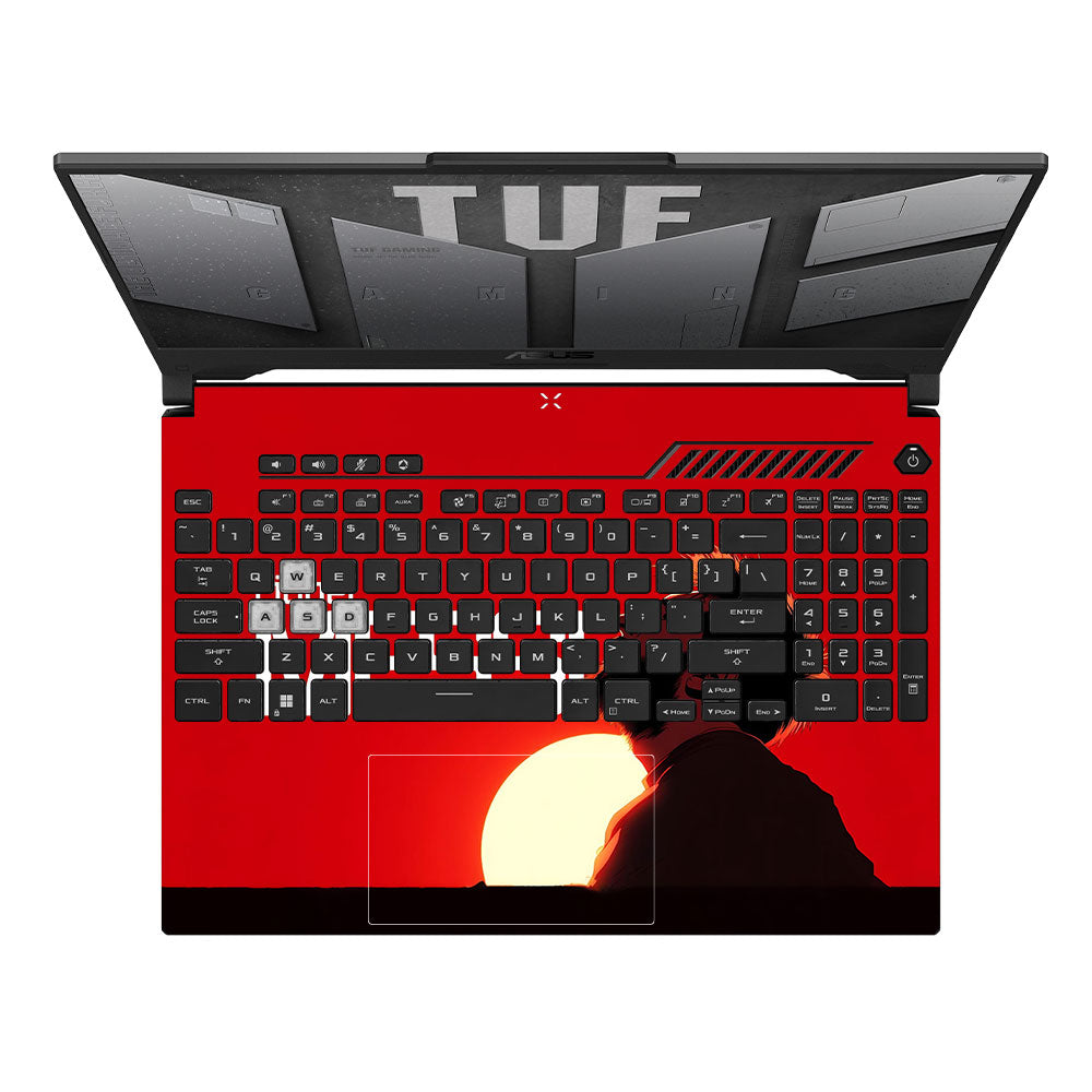 Messi Sunset Icon Asus TUF F15 FX507 & A15 FA507 3D Laptop Skin