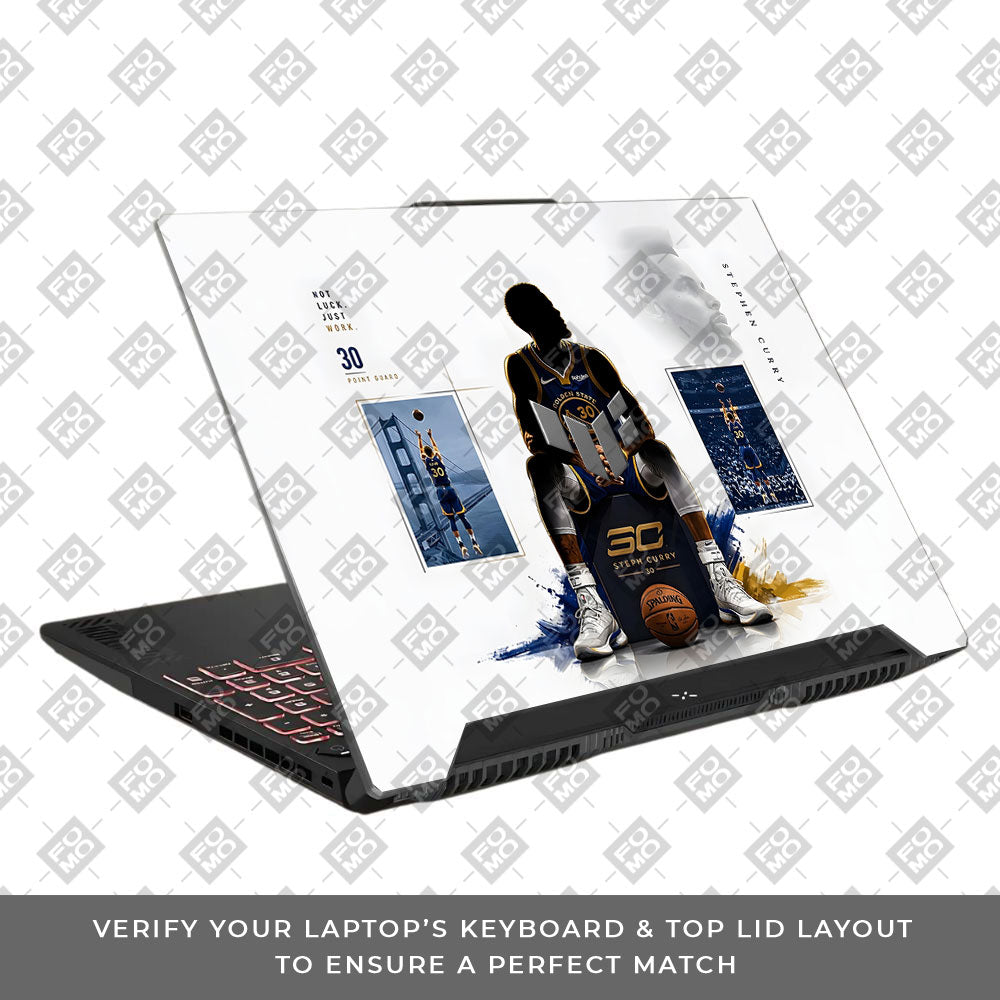 Curry 30 Asus TUF F15 FX507 & A15 FA507 3D Laptop Skin