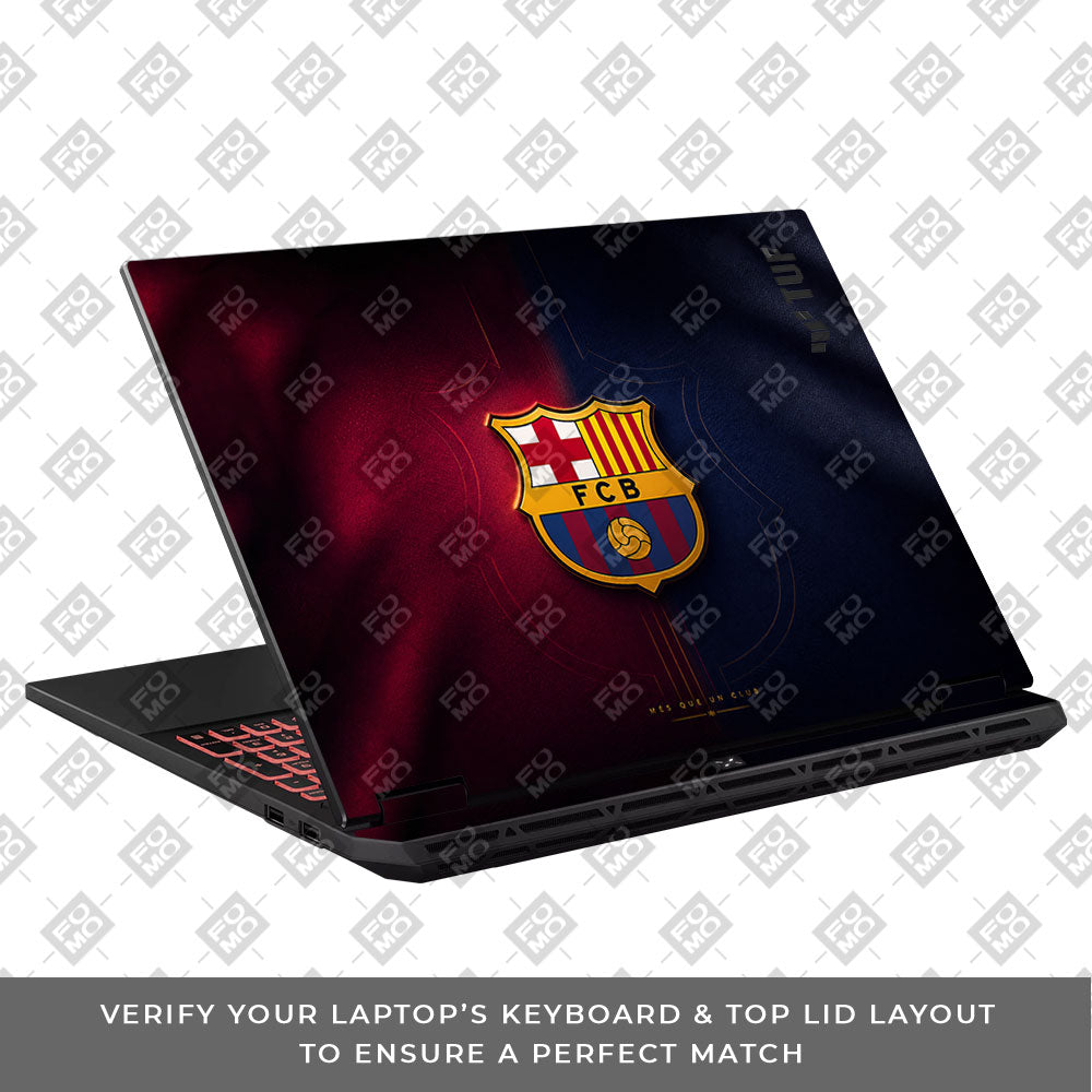 Catalan Pride Barcelona Legacy Asus TUF Gaming A16 2025 3D Laptop Skin