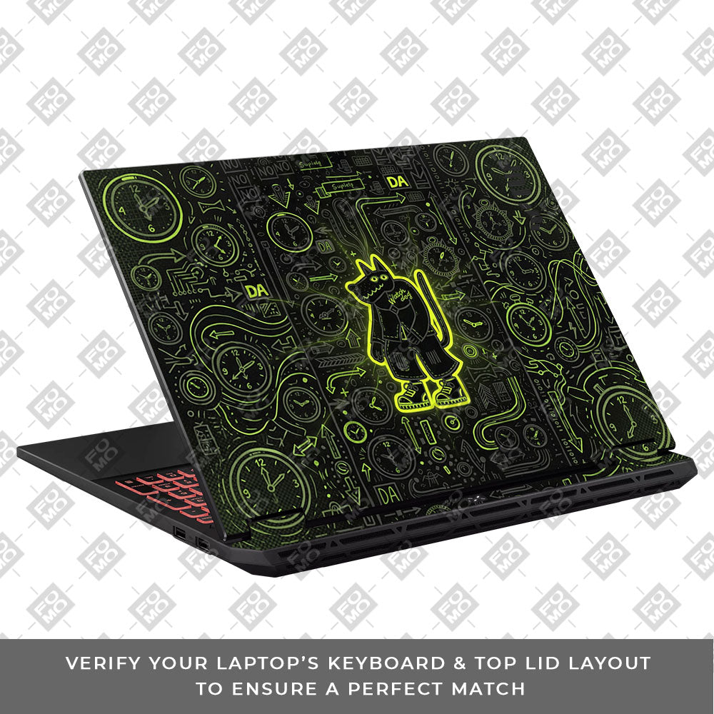 Watch Dog Alert Asus TUF Gaming A16 2025 3D Laptop Skin
