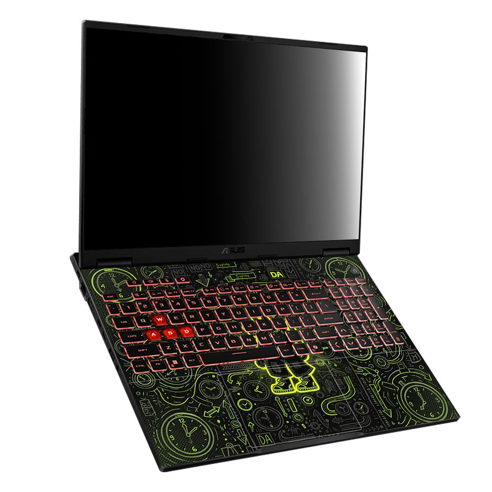 Watch Dog Alert Asus TUF Gaming A16 2025 3D Laptop Skin