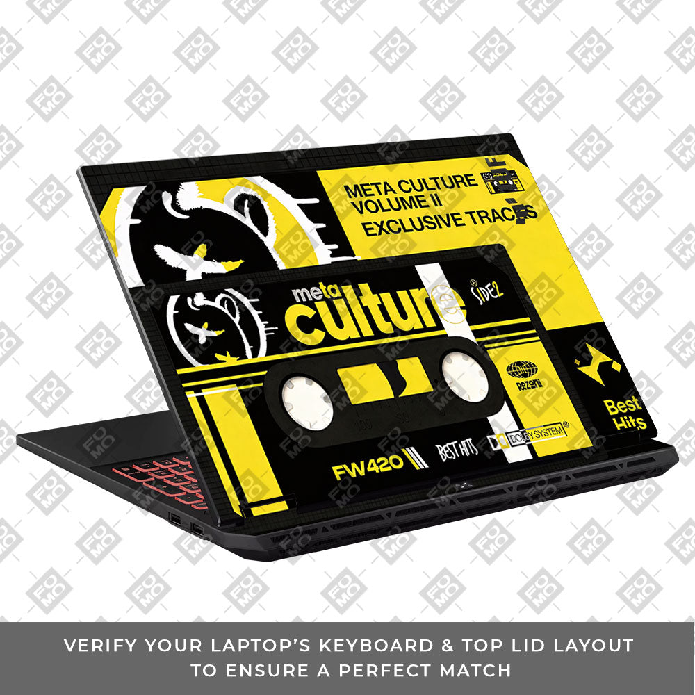 Meta Culture Asus TUF Gaming A16 2025 3D Laptop Skin