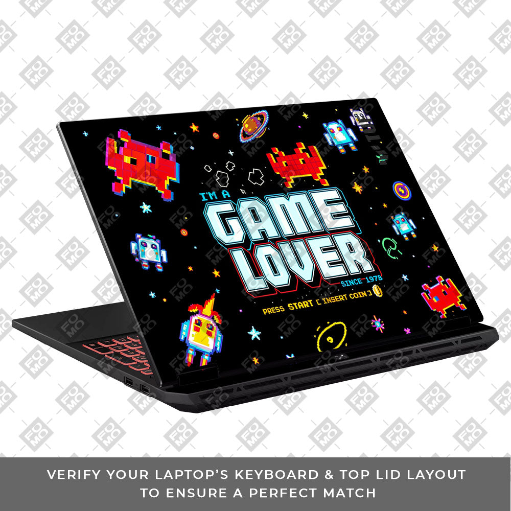 Gamer Lover Asus TUF Gaming A16 2025 3D Laptop Skin