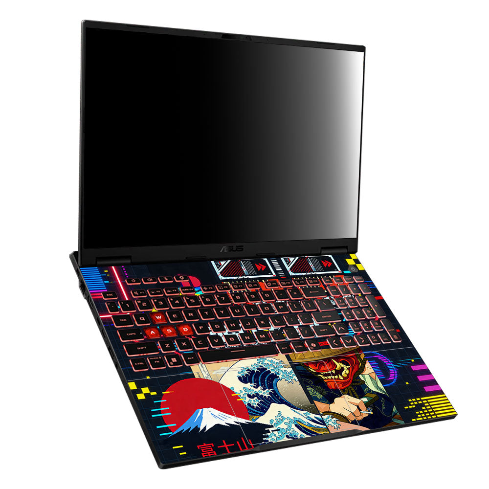 PlayStation Retro Asus TUF Gaming A16 2025 3D Laptop Skin