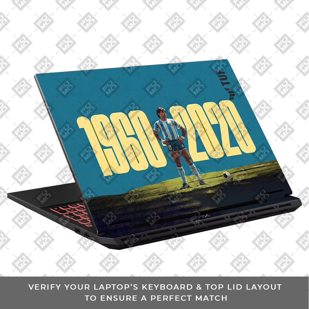 GOAT Era 1960 - 2020 Asus TUF Gaming A16 2025 3D Laptop Skin