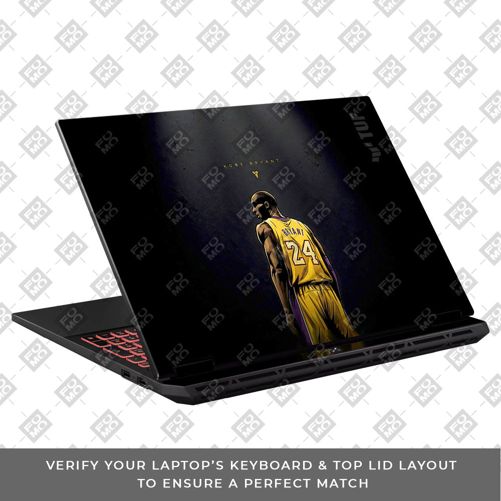 Mamba Legacy Asus TUF Gaming A16 2025 3D Laptop Skin