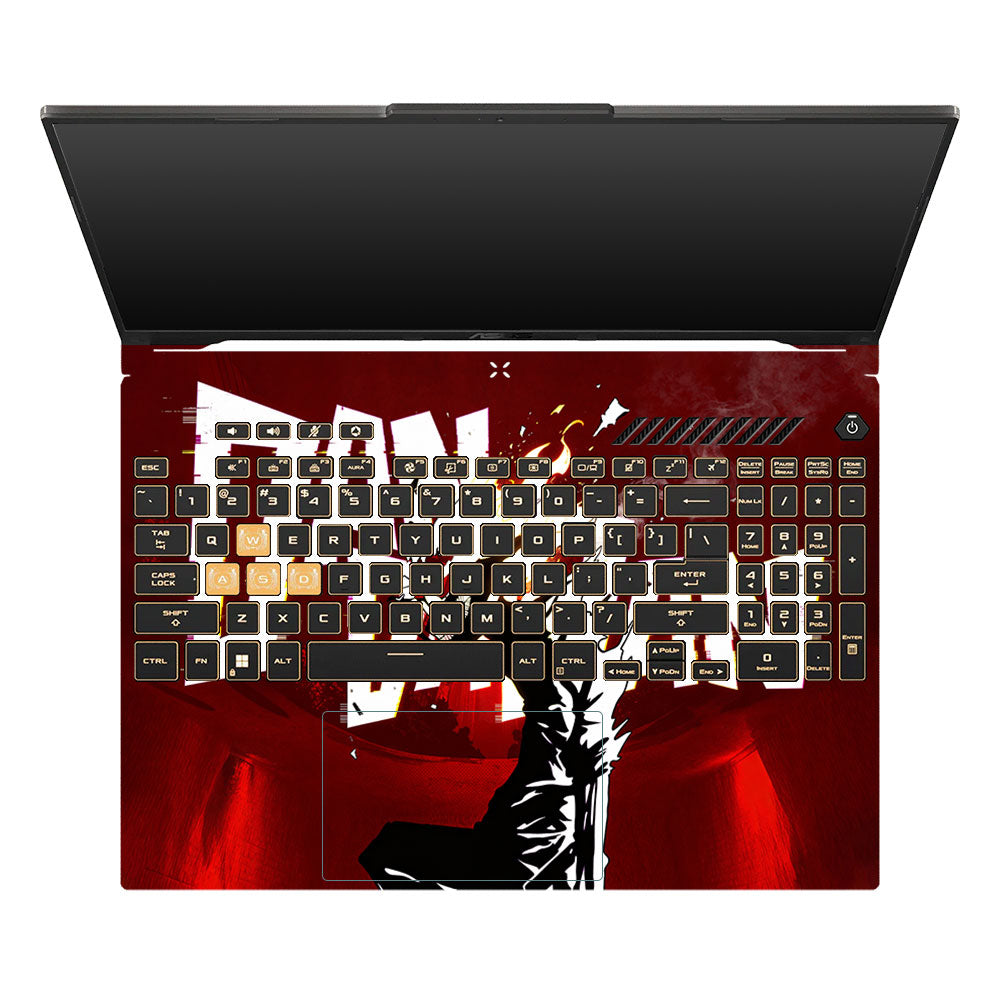 Dandadan Ignition Asus TUF Gaming F16 and TUF Gaming A16 3D Laptop Skin