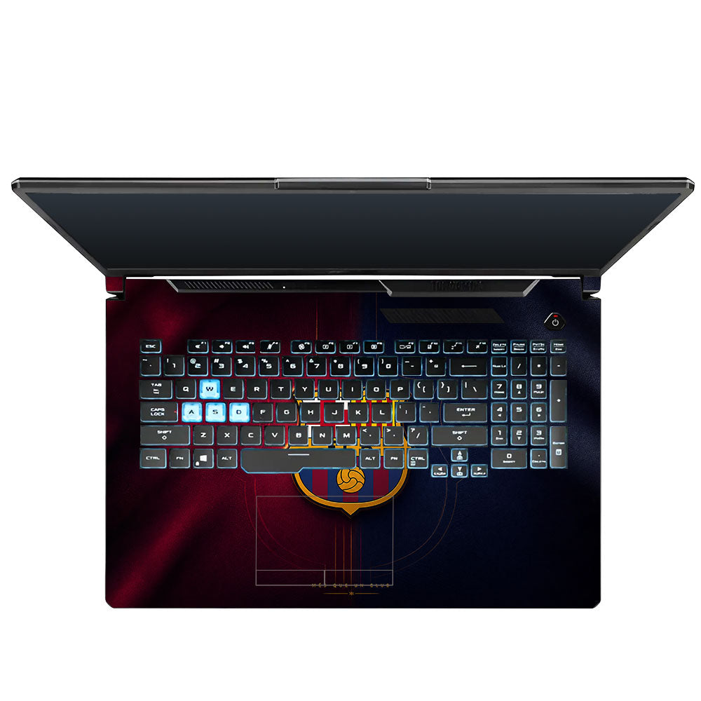Catalan Pride Barcelona Legacy Asus TUF Gaming F17 FX706 3D Laptop Skin
