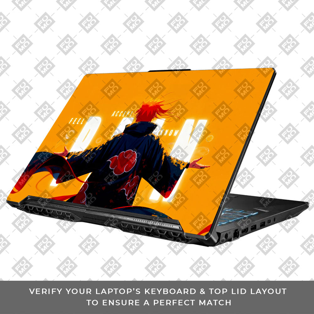 Pain Six Paths Asus TUF Gaming F17 FX706 3D Laptop Skin