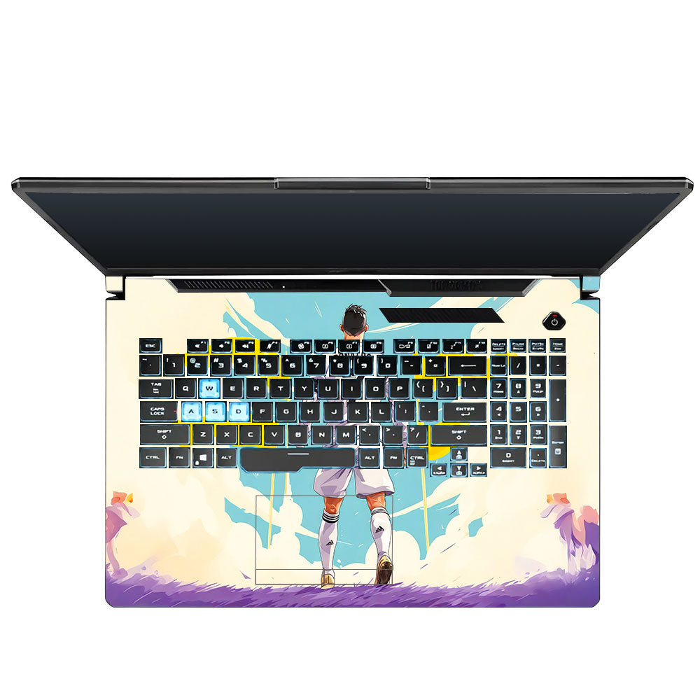 Ronaldo Final Boss Asus TUF Gaming F17 FX706 3D Laptop Skin
