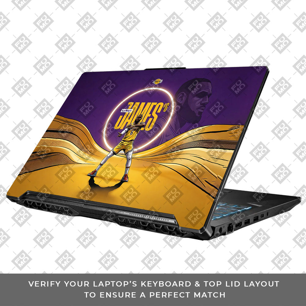 LeBron Legacy Asus TUF Gaming F17 FX706 3D Laptop Skin