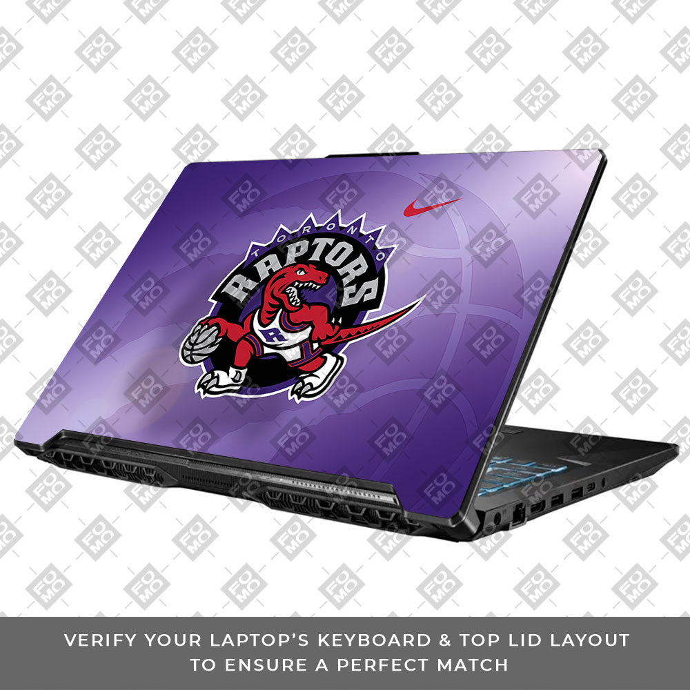 Raptors Pride Asus TUF Gaming F17 FX706 3D Laptop Skin