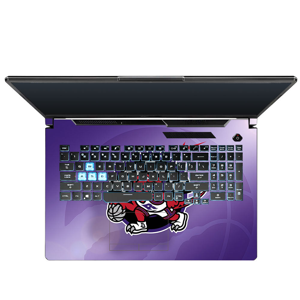 Raptors Pride Asus TUF Gaming F17 FX706 3D Laptop Skin