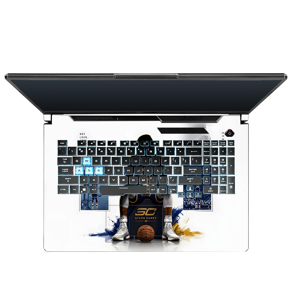 Curry 30 Asus TUF Gaming F17 FX706 3D Laptop Skin