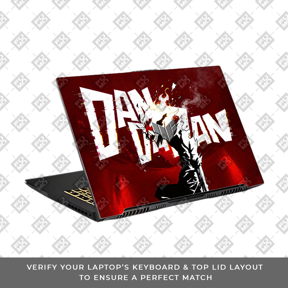 Dandadan Ignition Asus TUF Gaming F17 FX707Z 3D Laptop Skin