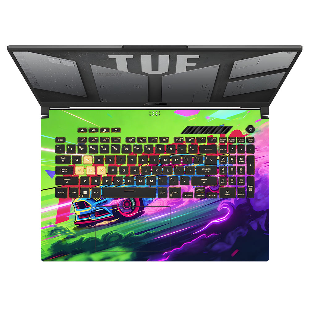 Ford Mustang Legacy Asus TUF Gaming F17 FX707Z 3D Laptop Skin