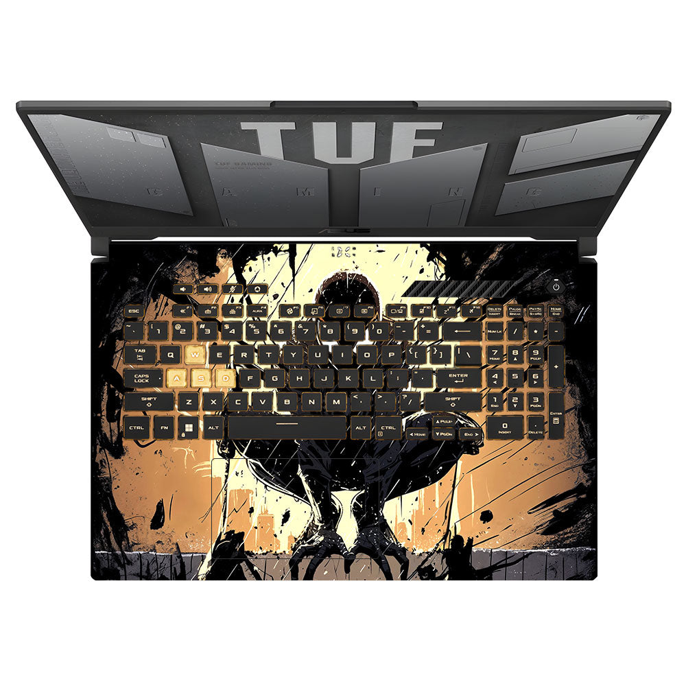 Shadow Spiderman Asus TUF Gaming F17 FX707Z 3D Laptop Skin