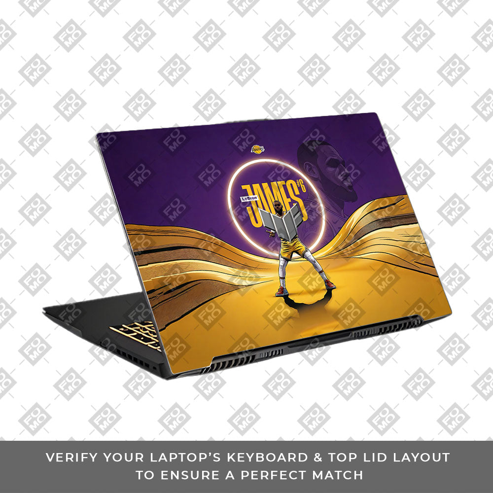 LeBron Legacy Asus TUF Gaming F17 FX707Z 3D Laptop Skin