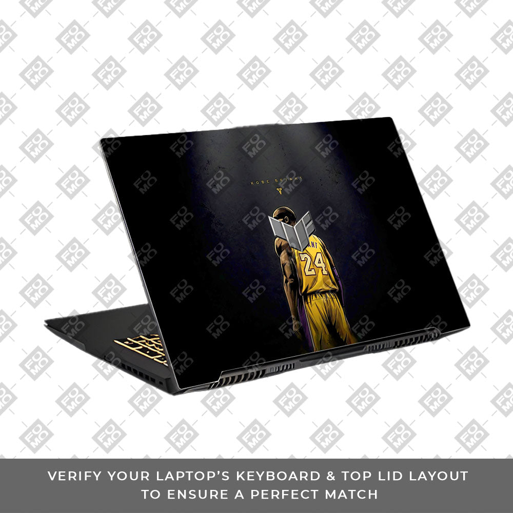 Mamba Legacy Asus TUF Gaming F17 FX707Z 3D Laptop Skin
