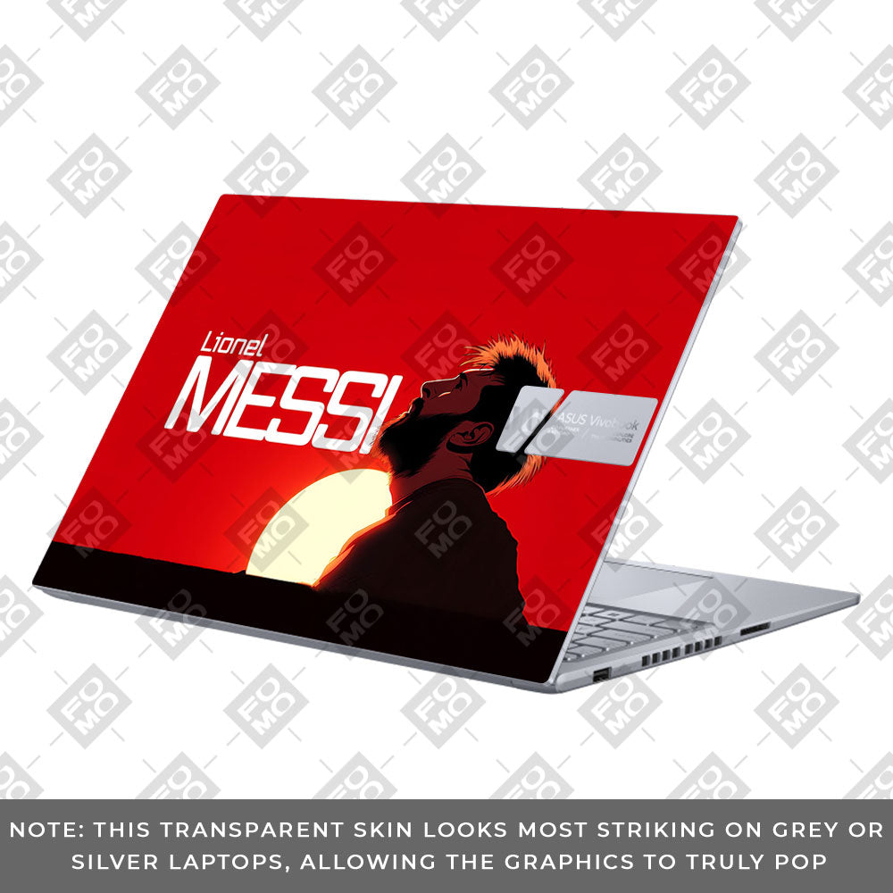 Messi Sunset Icon Asus Vivobook 16X K3605 3D Laptop Skin