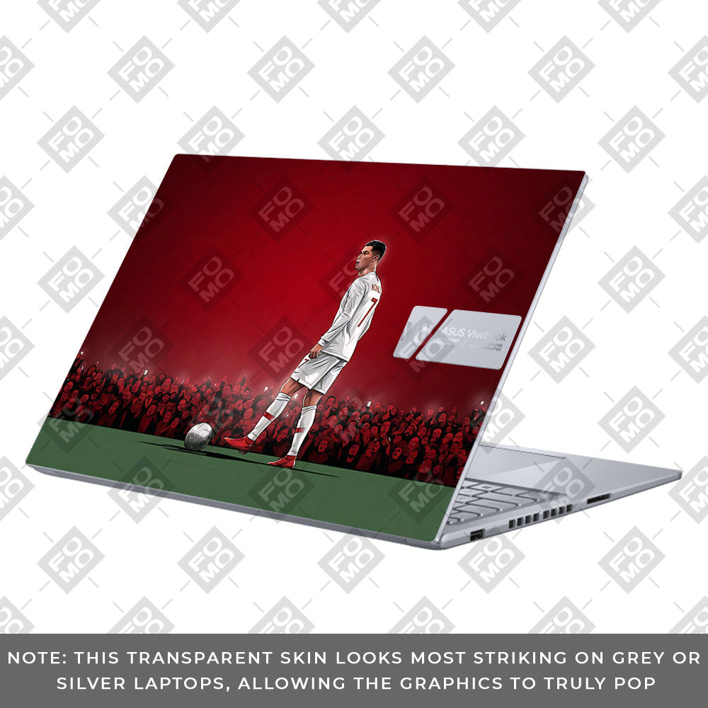Ronaldo Cold Mode Asus Vivobook 16X K3605 3D Laptop Skin