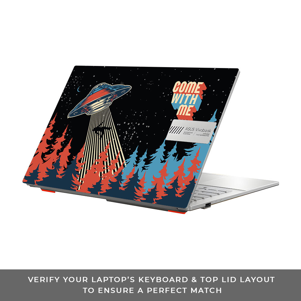 Come with Me Asus Vivobook Go 14 E1404 3D Laptop Skin