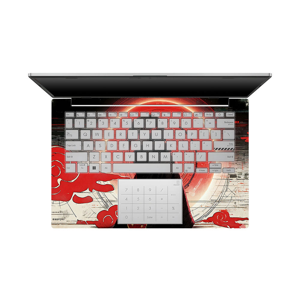 Itachi Uchiha Mark of the Akatsuki Asus Vivobook Go 14 E1404 3D Laptop Skin