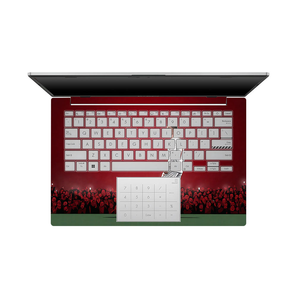 Ronaldo Cold Mode Asus Vivobook Go 14 E1404 3D Laptop Skin