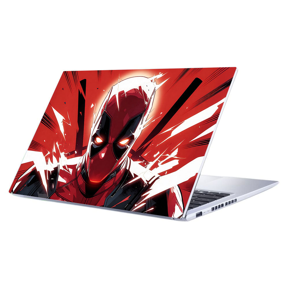 Deadpool Red Fury Asus Vivobook 15 X1502VA 3D Laptop Skin