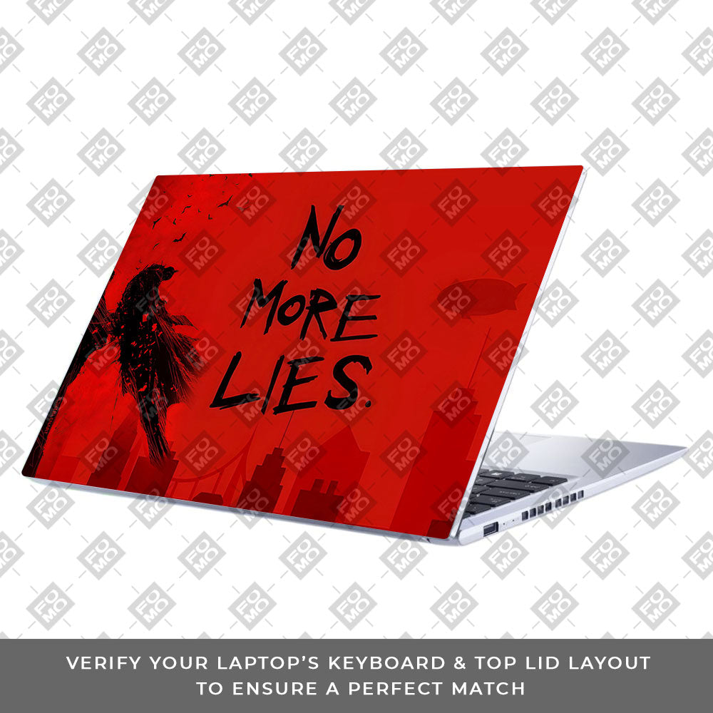 Batman No More Lies Asus Vivobook 15 X1502ZA 3D Laptop Skin