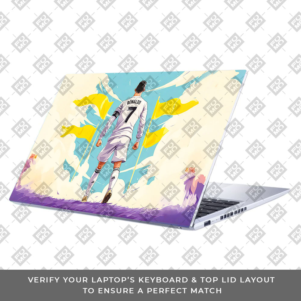 Ronaldo Final Boss Asus Vivobook 15 X1502ZA 3D Laptop Skin