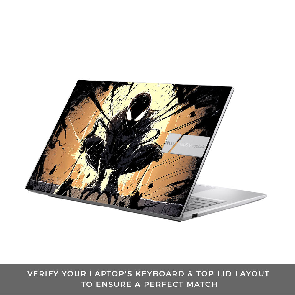 Shadow Spiderman Asus VivoBook 15 X1504VA 3D Laptop Skin